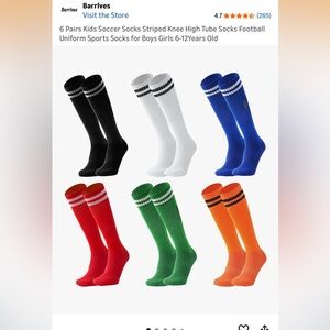 Kids Soccer Socks